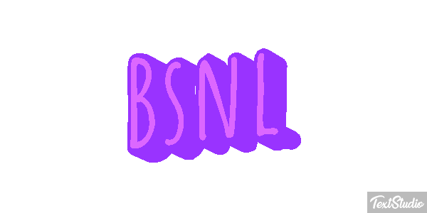 Bsnl Text effect