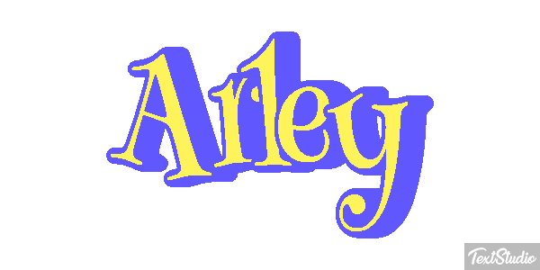 Arley Text effect