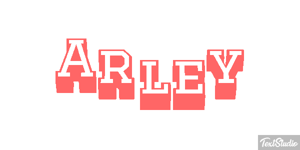 Arley Text effect