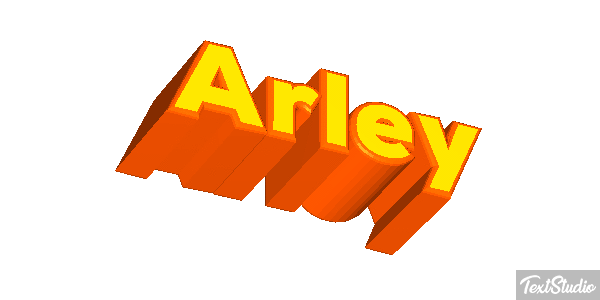 Arley Text effect