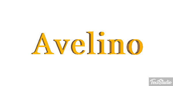 Avelino Efecto de texto