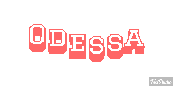 Odessa Efekt tekstowy