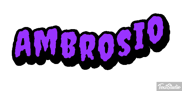 Ambrosio Efecto de texto