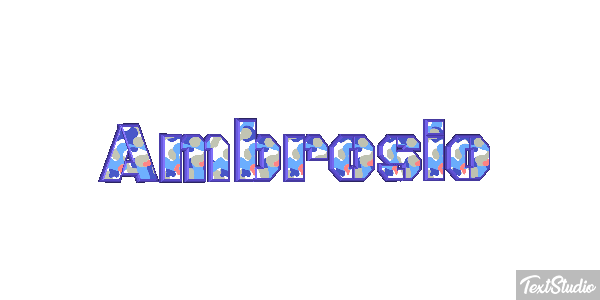 Ambrosio Efecto de texto