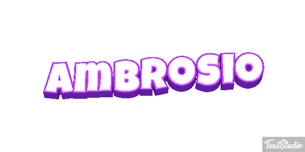 Ambrosio Efecto de texto