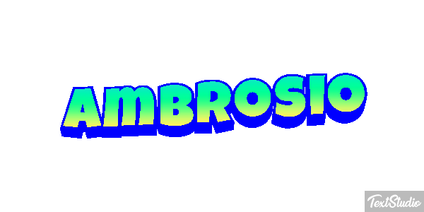 Ambrosio Efecto de texto