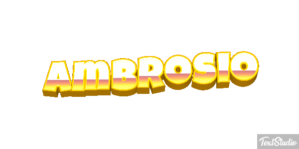 Ambrosio Efecto de texto