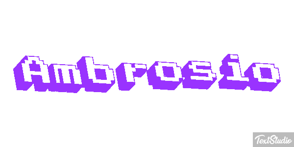 Ambrosio Efecto de texto