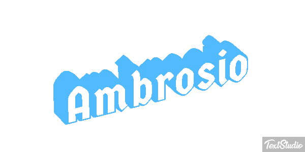 Ambrosio Efecto de texto