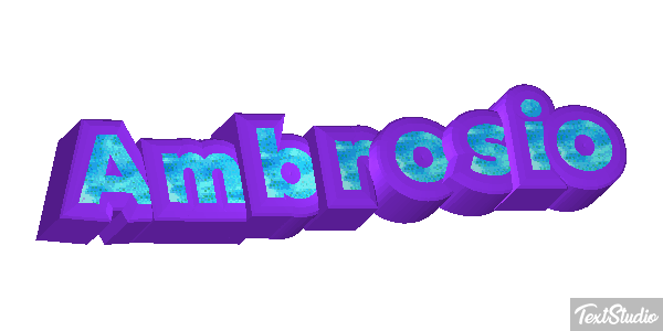Ambrosio Efecto de texto