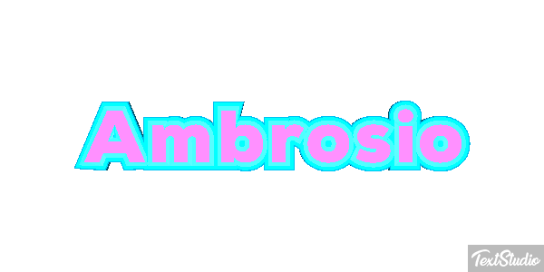 Ambrosio Efecto de texto
