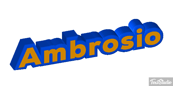 Ambrosio Efecto de texto