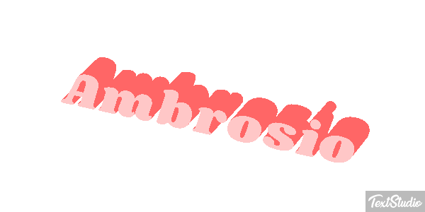 Ambrosio Efecto de texto