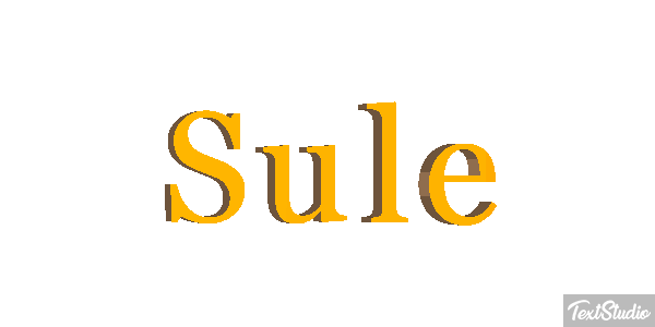 Şule Text effect