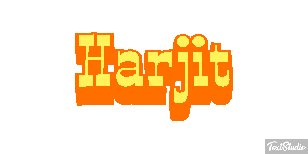 Harjit Effetto testo