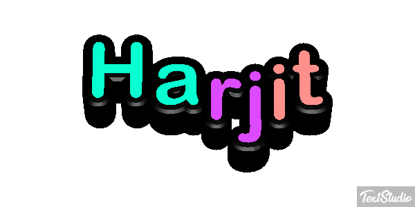 Harjit Effetto testo