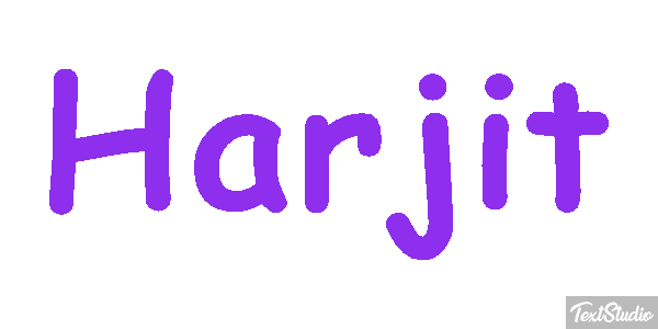 Harjit Effetto testo