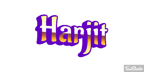 Harjit Effetto testo