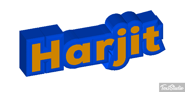 Harjit Effetto testo