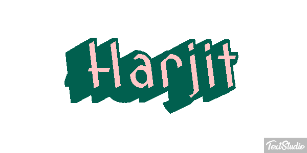 Harjit Effetto testo