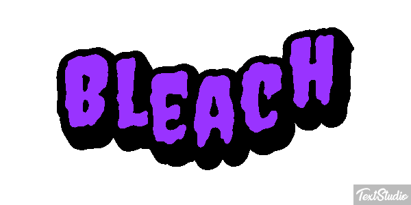 Bleach Effet de texte