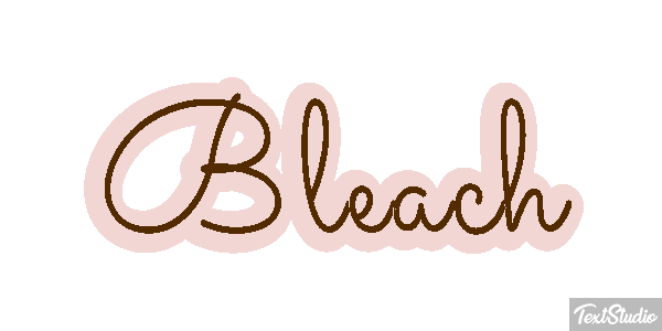 Bleach Effet de texte