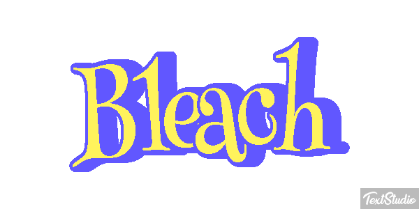 Bleach Effet de texte