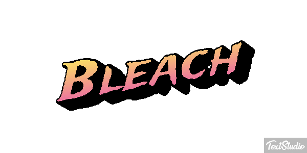 Bleach Effet de texte
