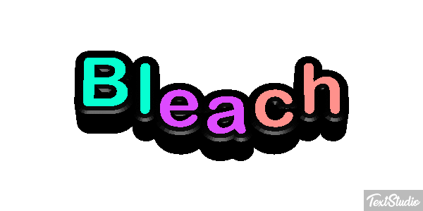 Bleach Effet de texte