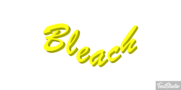 Bleach Effet de texte