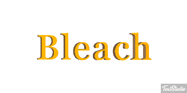 Bleach Effet de texte