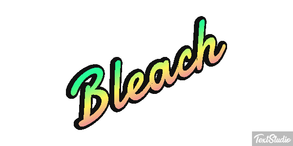Bleach Effet de texte