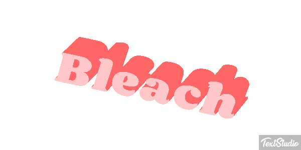 Bleach Effet de texte