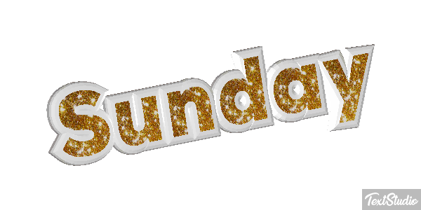 Sunday テキスト効果