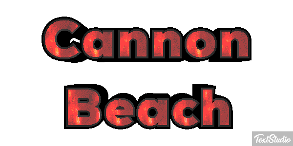 Cannon Beach Efekt tekstowy