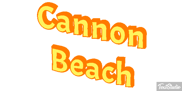 Cannon Beach Efekt tekstowy