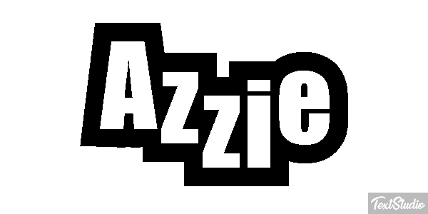 Azzie Effetto testo