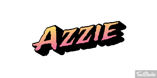 Azzie Effetto testo