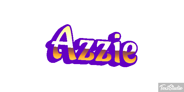 Azzie Effetto testo
