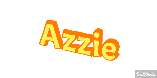 Azzie Effetto testo
