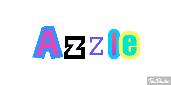 Azzie Effetto testo