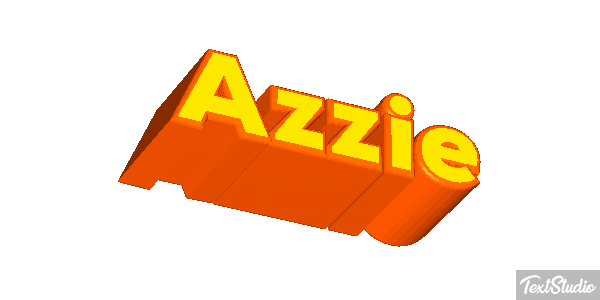 Azzie Effetto testo