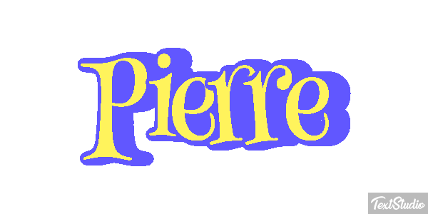 Pierre Efecto de texto