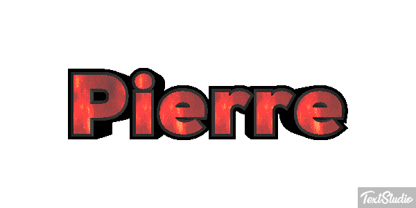 Pierre Efecto de texto