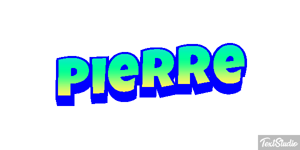 Pierre Efecto de texto