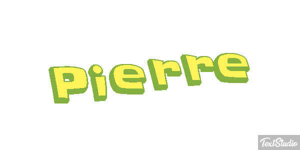 Pierre Efecto de texto
