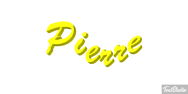 Pierre Efecto de texto