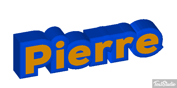 Pierre Efecto de texto