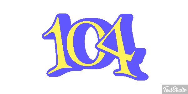 104 Efekt tekstowy