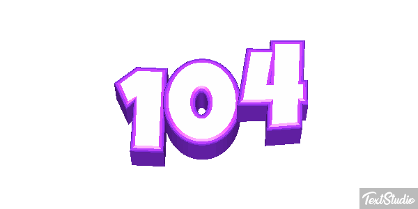 104 Efekt tekstowy